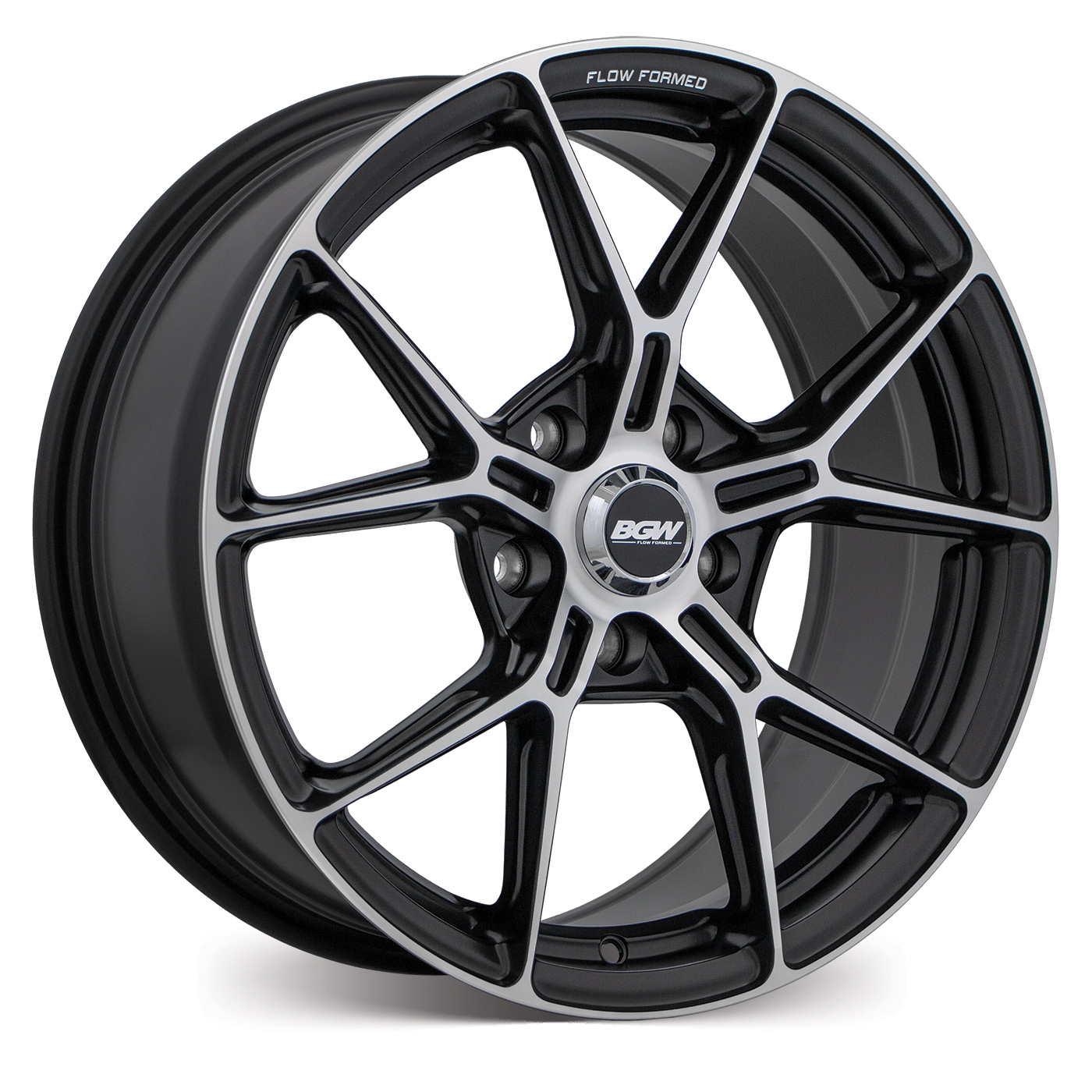 BGW RITZ[Satin Black w/Machined Face & Milled Words]