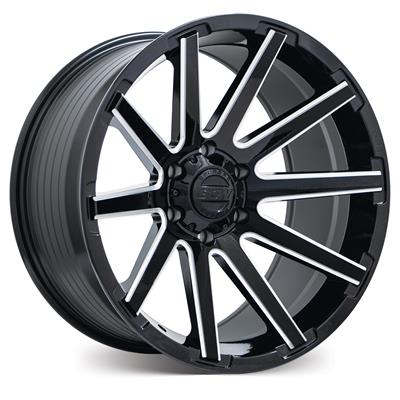 BGW TERROR[Gloss Black w/Milled Spokes]