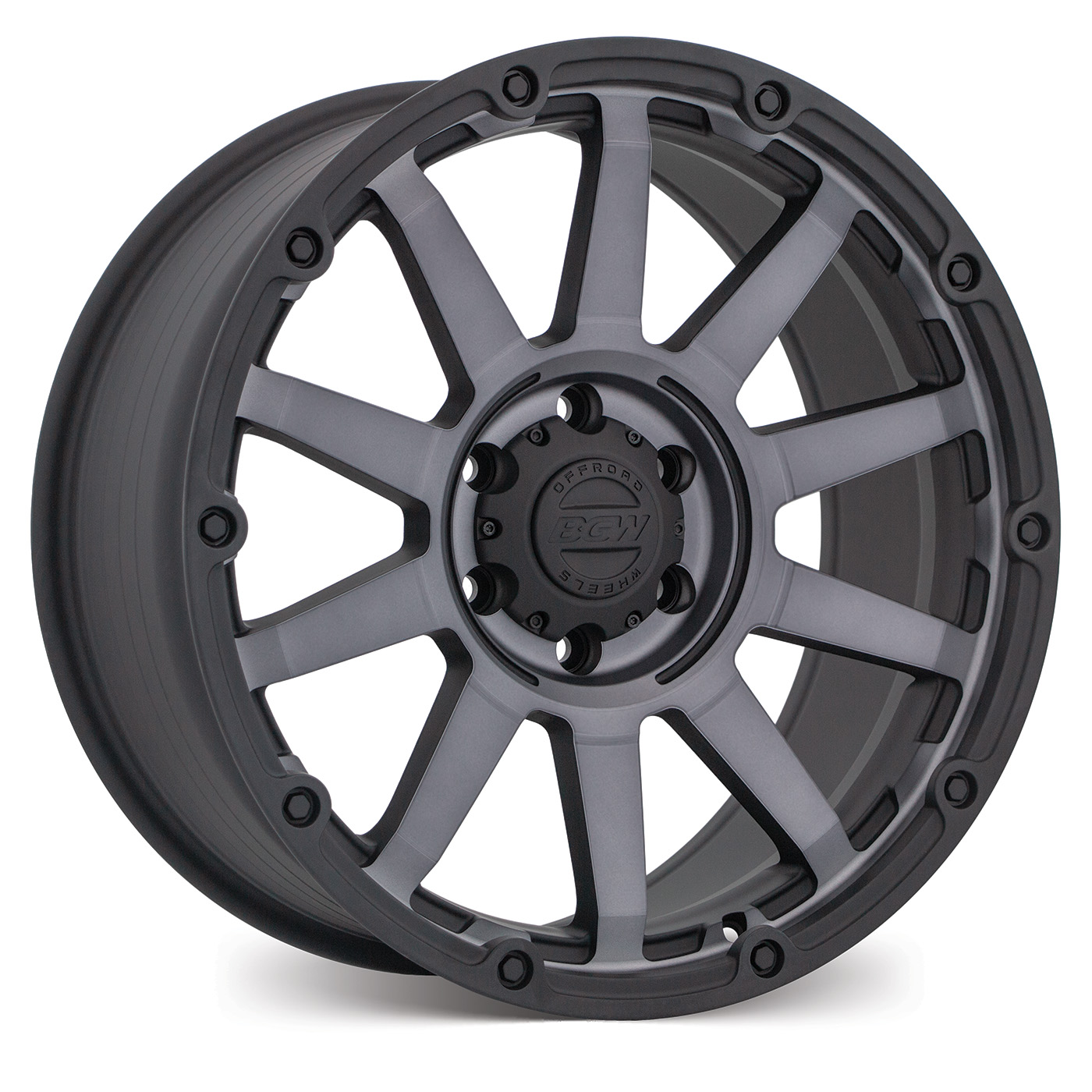 BGW HUNTER[Matt Black w/Dark Tinted Spokes]