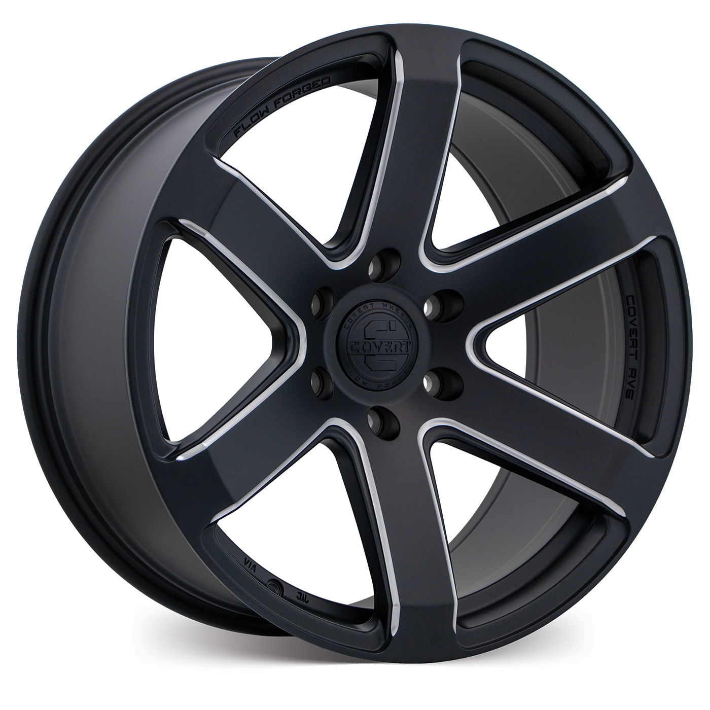 COVERT RV6[Matt Black w/Milled Spokes]
