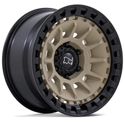 BLACK RHINO BARRAGE[Desert Sand w/Matt Black Rim Edge]