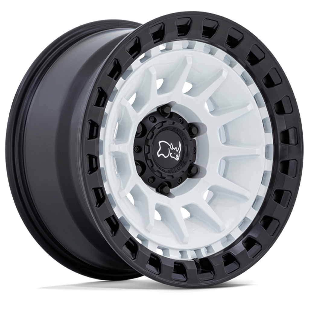 BLACK RHINO BARRAGE[Matt White w/Matt Black Lip Edge]