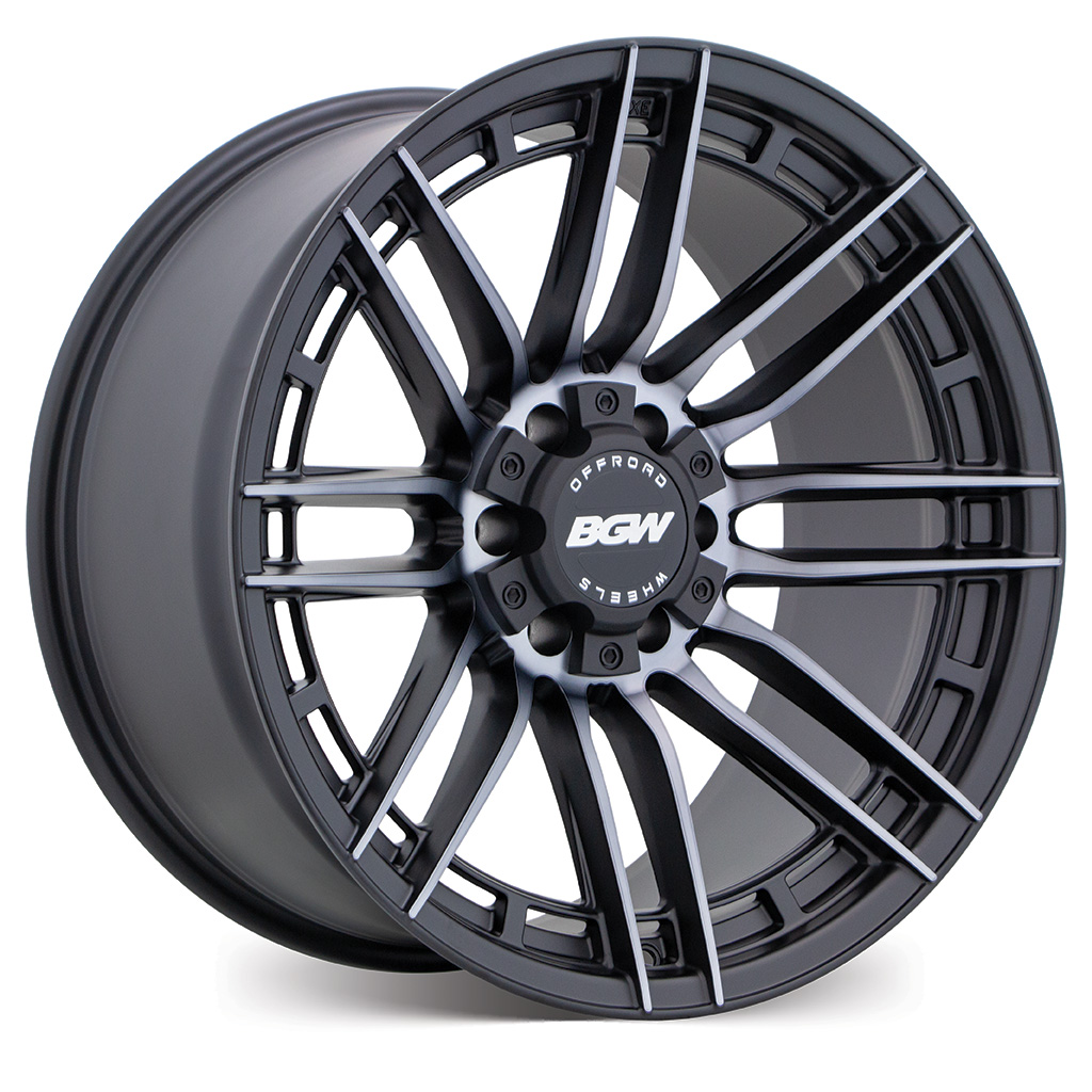 BGW THANOS[Matt Black w/Dark Tinted Spokes]