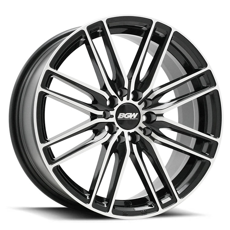 BGW MAZE[Gloss Black w/Machined Face]