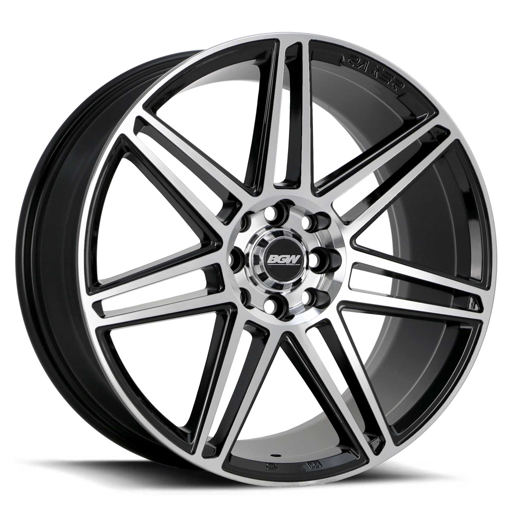 BGW DAKODA[Gloss Black w/Machined Face]