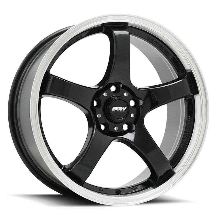 BGW FURY[Gloss Black w/Machined Lip]