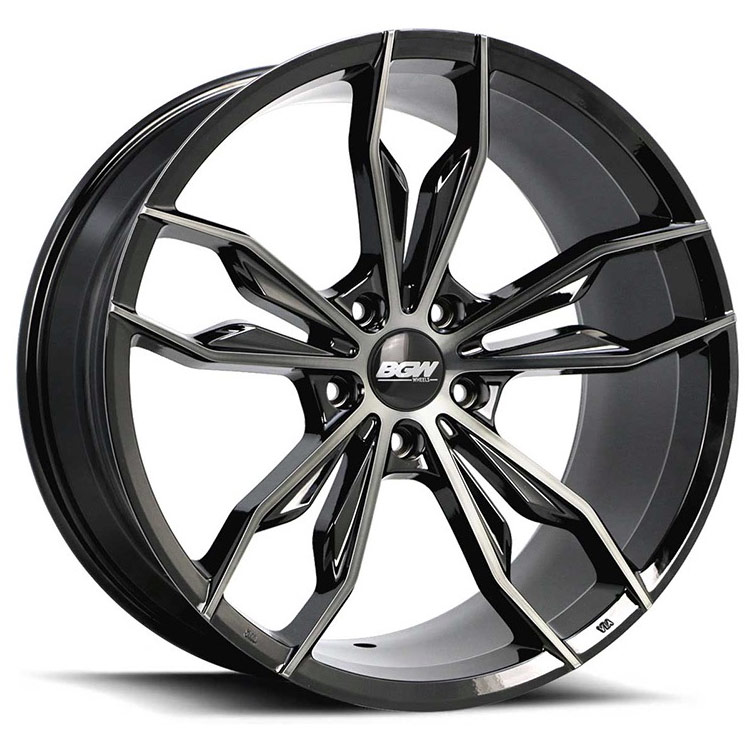BGW CINDER[Gloss Black w/Machined Face & Dark Tint]