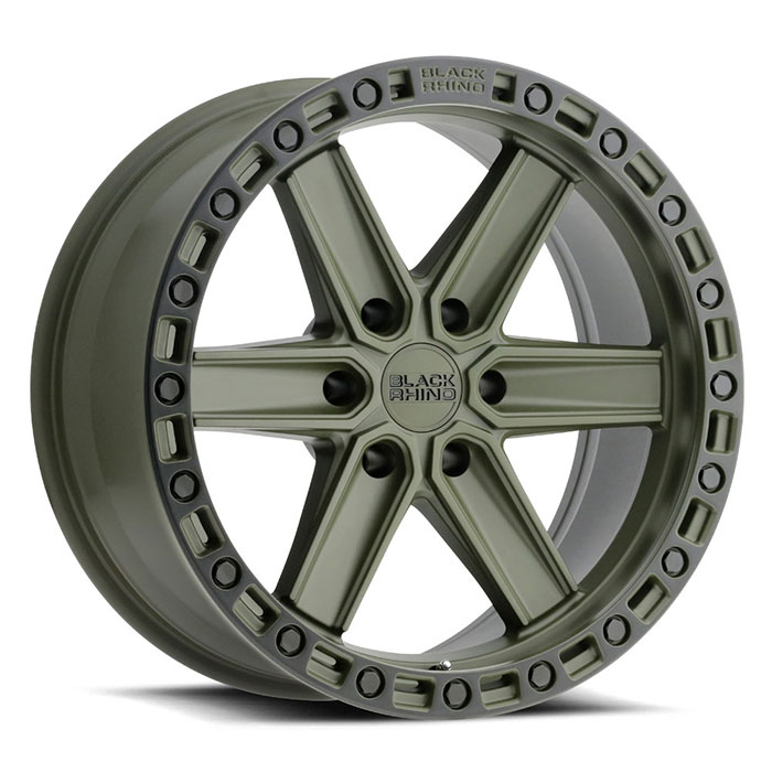 BLACK RHINO HENDERSON[Green w/Black Lip Edge & Black Bolts]