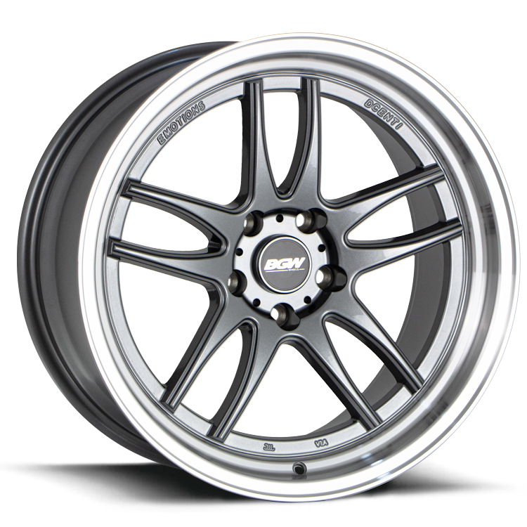 BGW DC EMOTION5[Gunmetal w/Machined Lip]