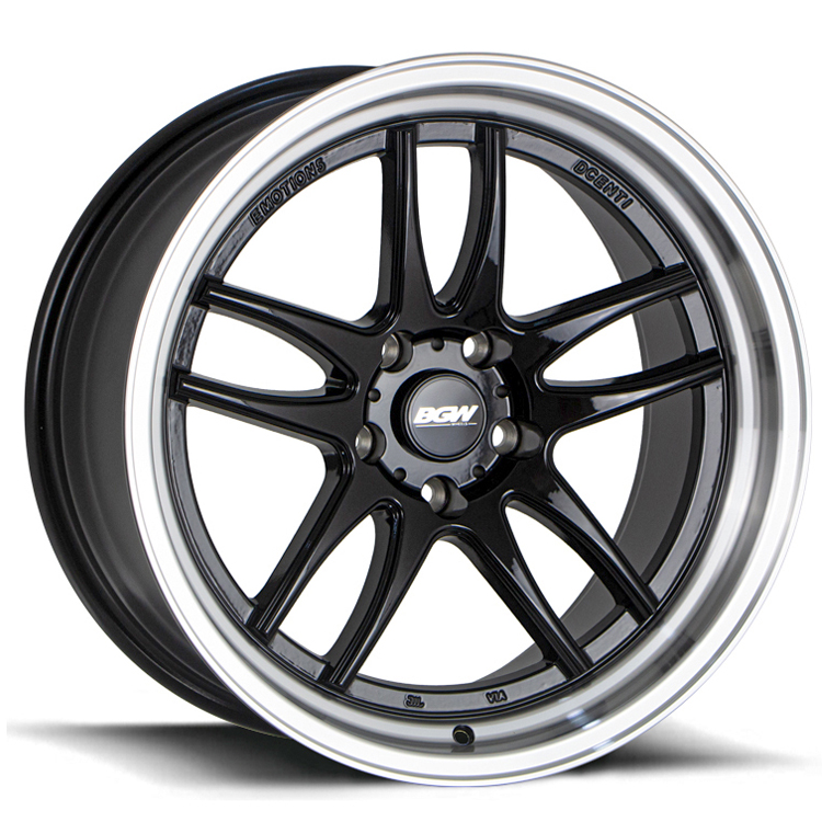 BGW DC EMOTION5[Gloss Black w/Machined Lip]