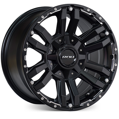 ROH ALLOY VAPOUR[Matt Black w/Machined Under Cut]
