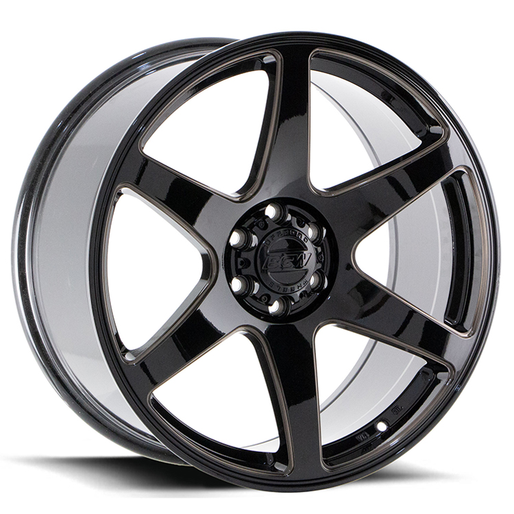 BGW CARTEL[Gloss Black w/Tinted Milled Spokes]
