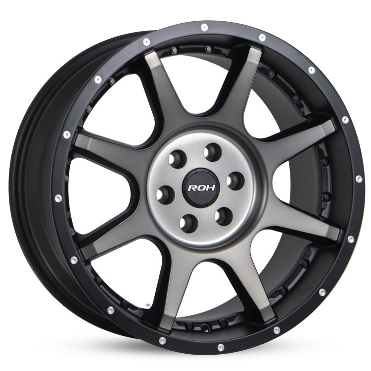 ROH ALLOY TROPHY[Matt Black w/Machined Face & Dark Tint]