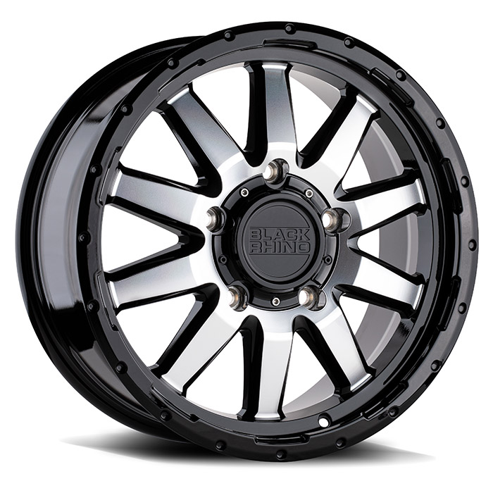 BLACK RHINO EXCURSION[Gloss Black w/Machined Face]