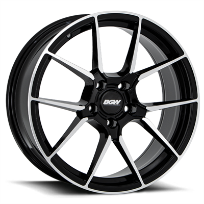 BGW AQUA[Gloss Black w/Machined Face]