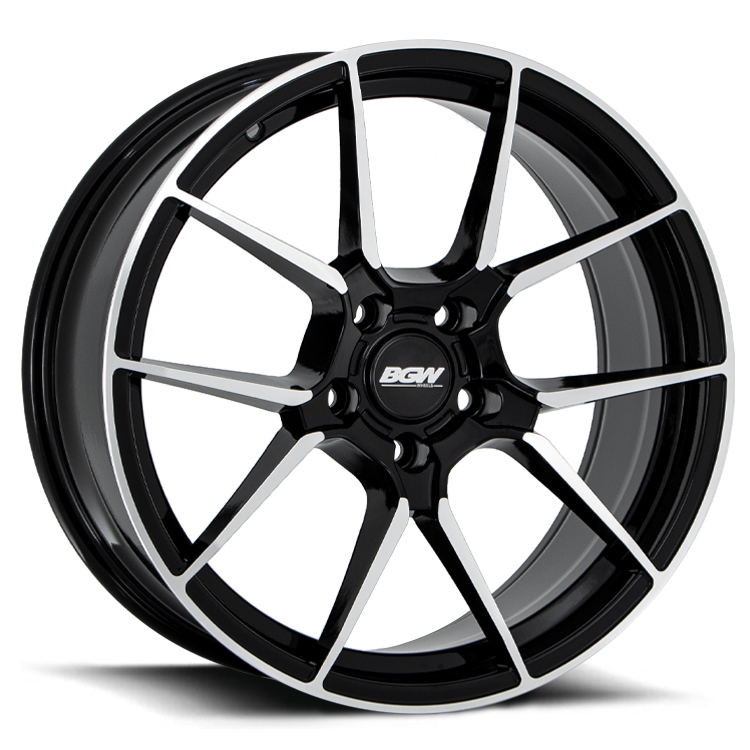 BGW AQUA[Gloss Black w/Machined Face]