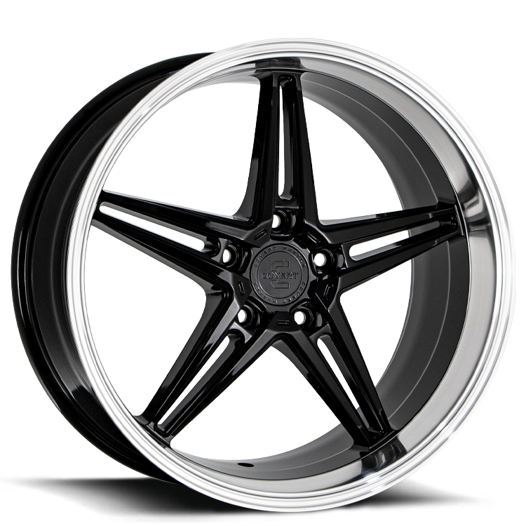 COVERT CV5[Gloss Black w/Machined Lip]