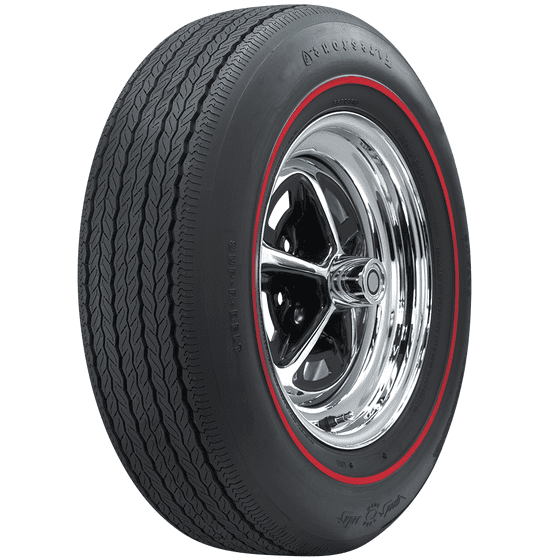 FIRESTONE WIDE OVAL RADIAL REDLINE