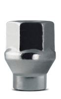 MR LUGNUT CHROME 19MM OPEN ET
