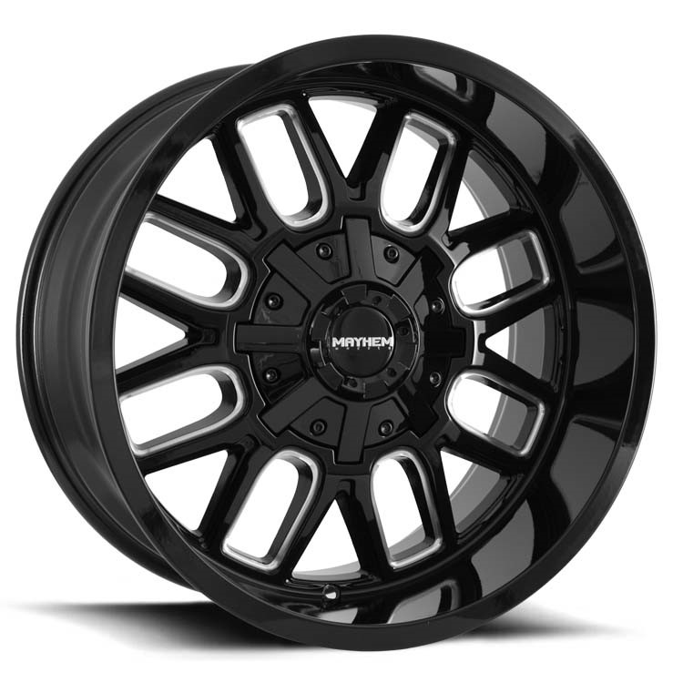 MAYHEM COGENT[Gloss Black w/Milled Spokes]